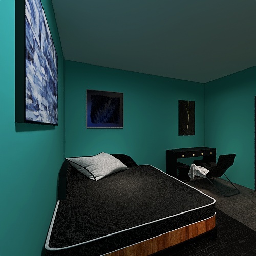 Dorm Room idea Design Rendering