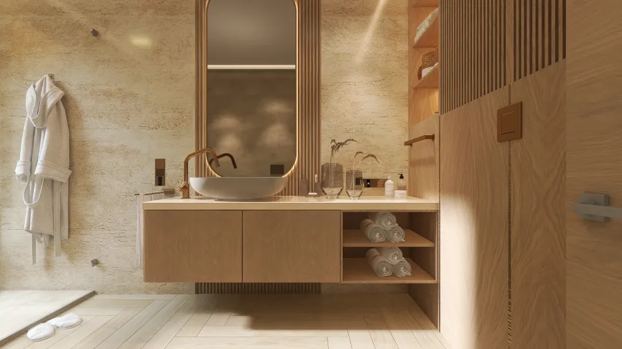 Scandinavian Master Bedroom1 3d design renderings