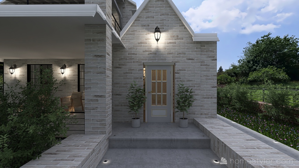 Farmhouse Farmhouse / Cottagecore 3d design renderings