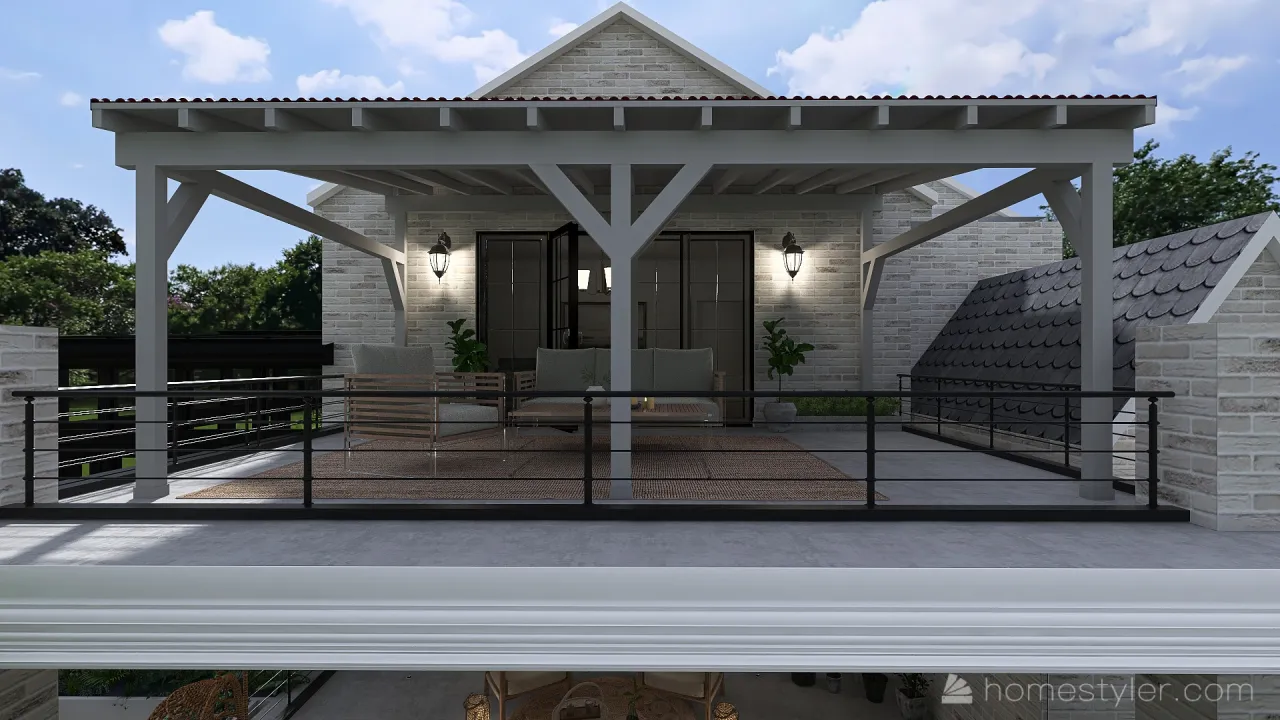 Farmhouse UnnamedSpace 3d design renderings