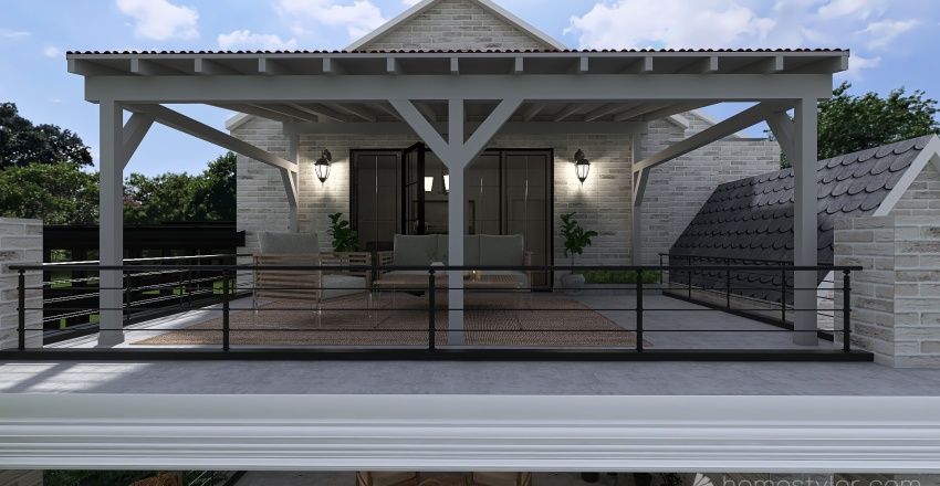 Farmhouse Farmhouse / Cottagecore 3d design renderings