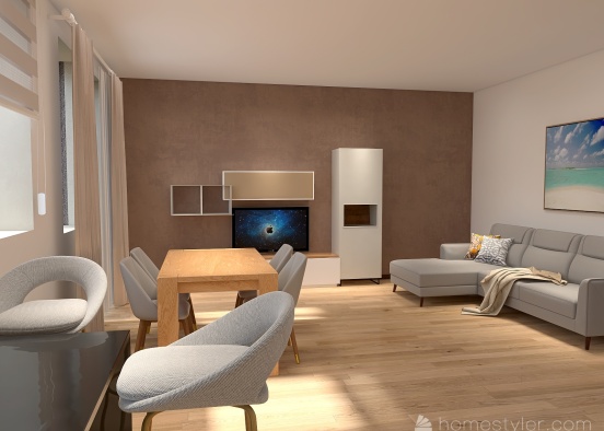 appartamento a Torino Design Rendering