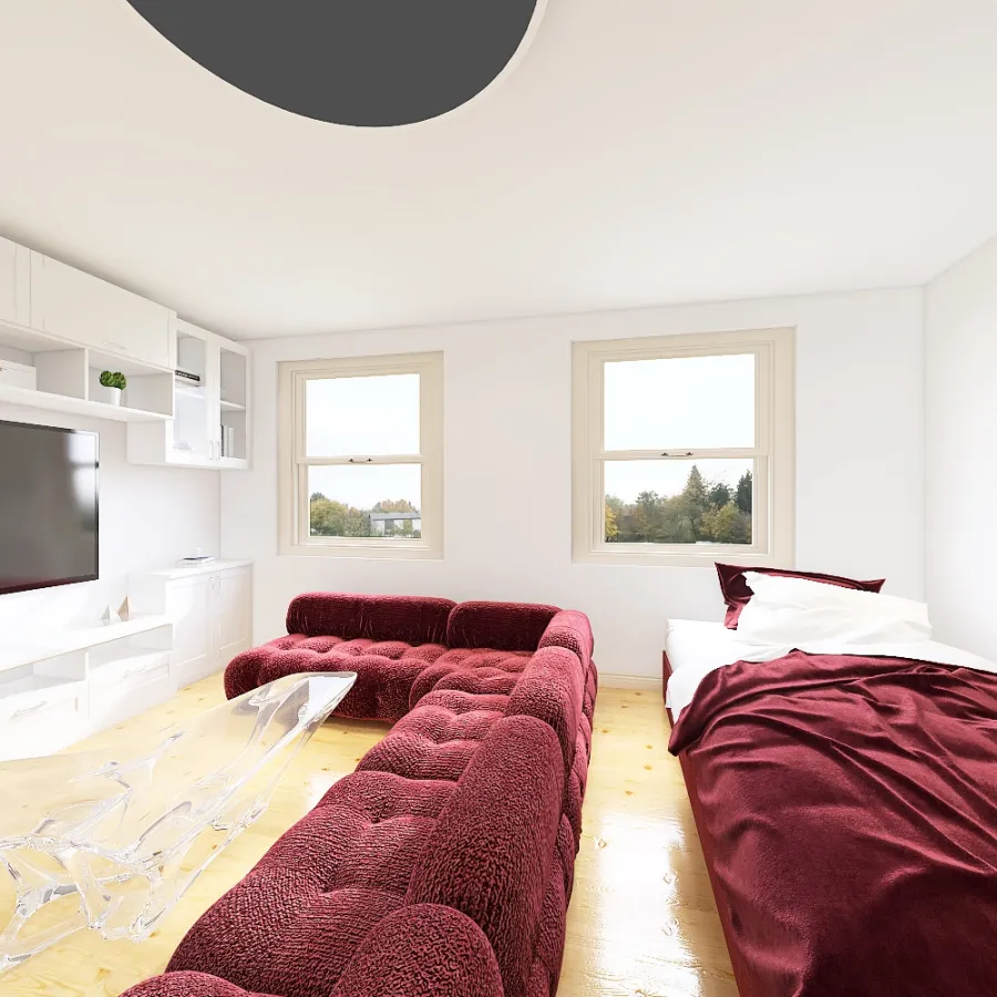 Lounge/Guest room 3d design renderings