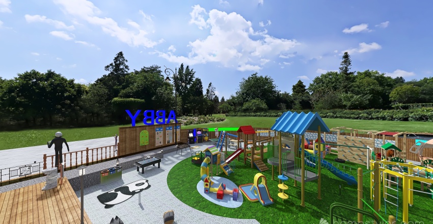 Abby Park 3d design renderings