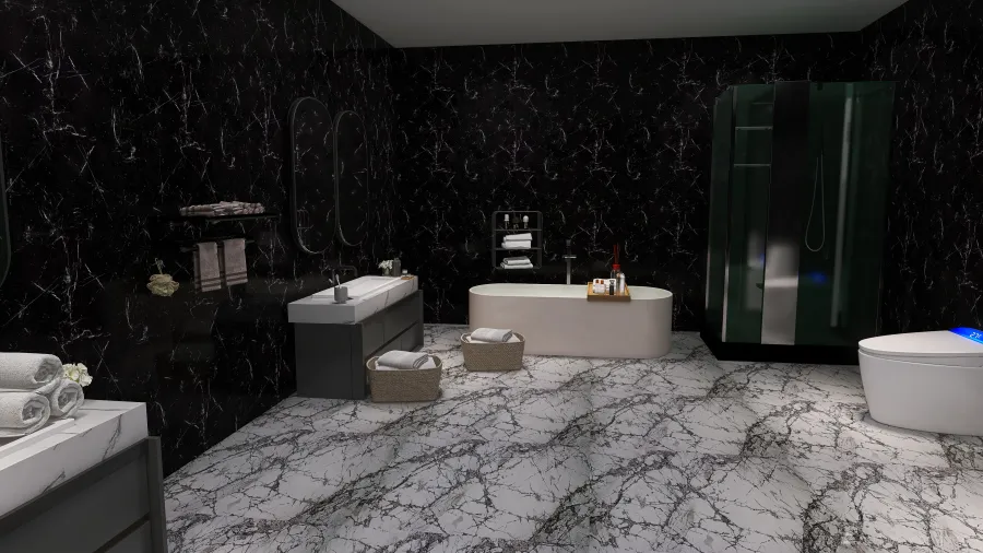 #RetronessModern Fancy Bedroom 2 3d design renderings
