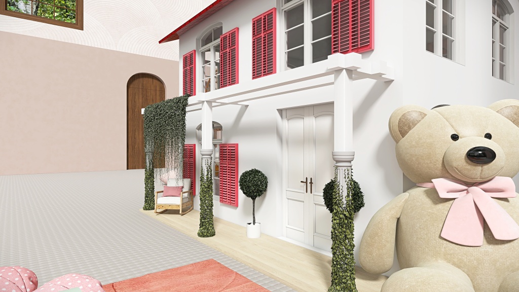 #MiniLoftContest 2 - Dollhouse 3d design renderings