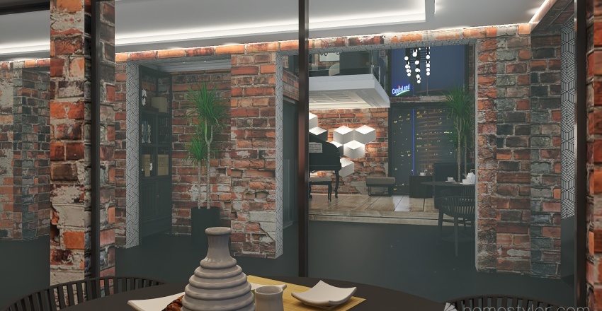 #MiniLoftContest-office 3d design renderings
