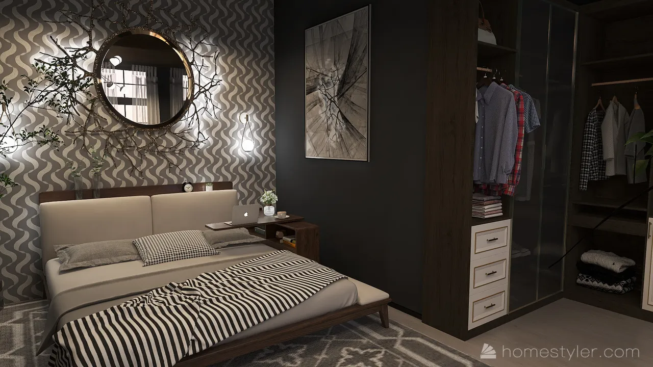 Bedroom 3d design renderings