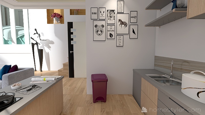 #MiniLoftContestDollhouse 3d design renderings