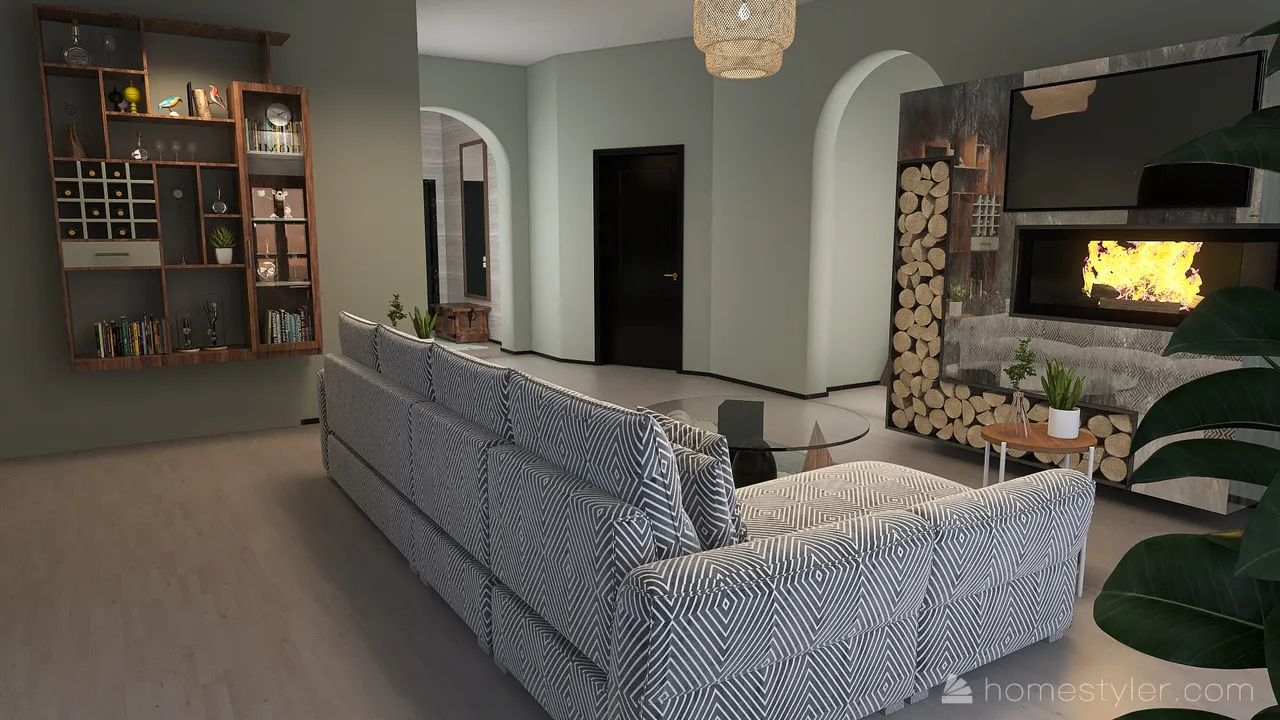 LivingRoom 3d design renderings