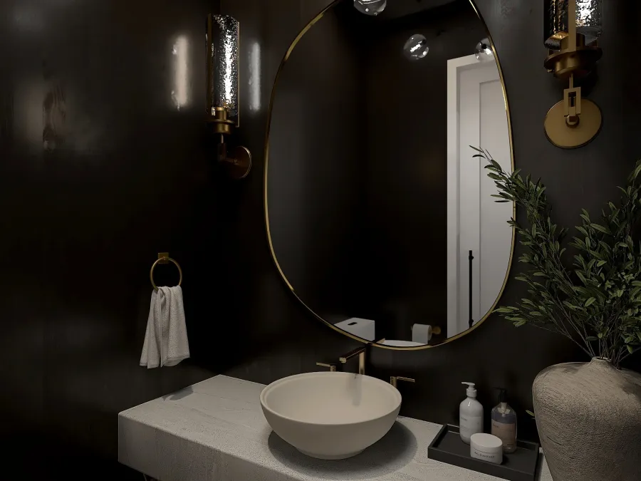 Powder Bath 3d design renderings