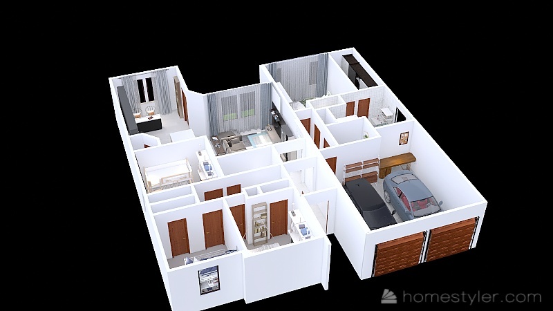 Flip House Project 3d design picture 176.79