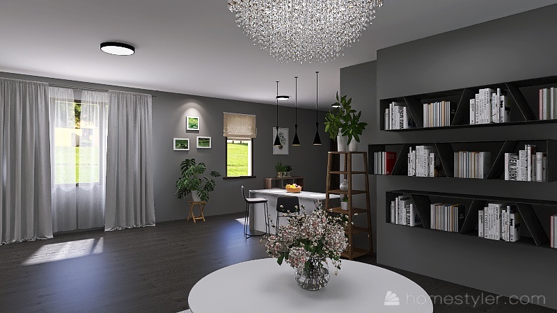Luxury Bungalow 3d design renderings
