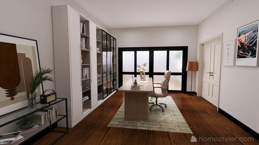 Suburban Apartment 3d design renderings