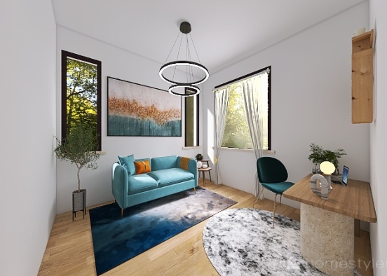 Small Office /guest room  - Berwick -Minta farm Design Rendering
