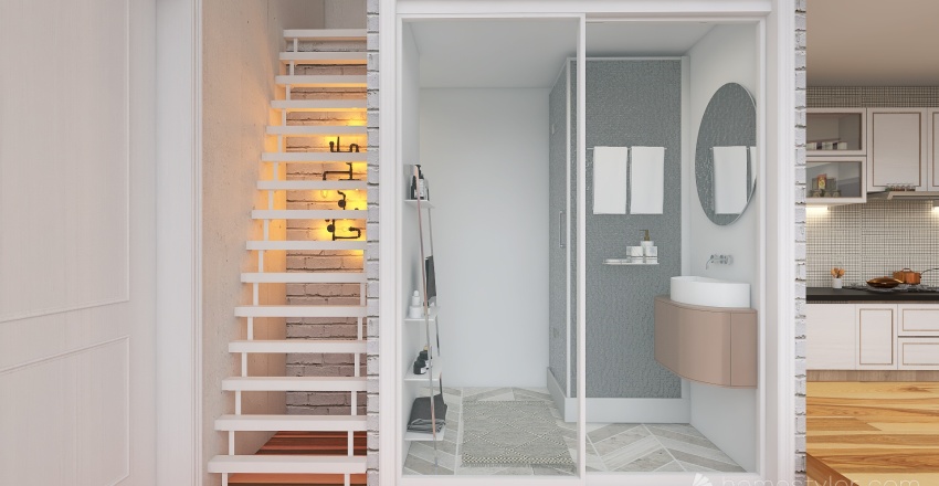 #MiniLoftContest Urban Apartment 3d design renderings