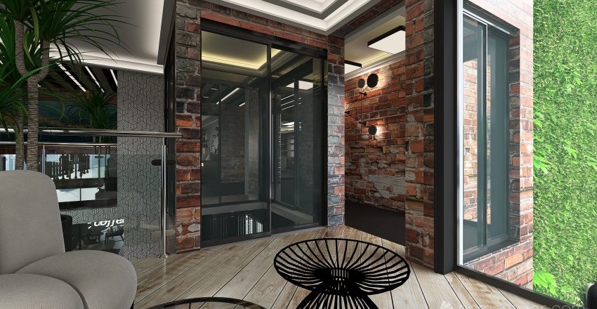 #MiniLoftContest-office 3d design renderings