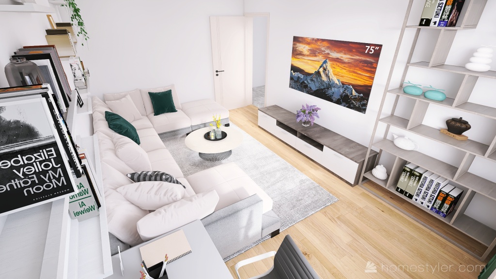 apartament deea 3d design renderings