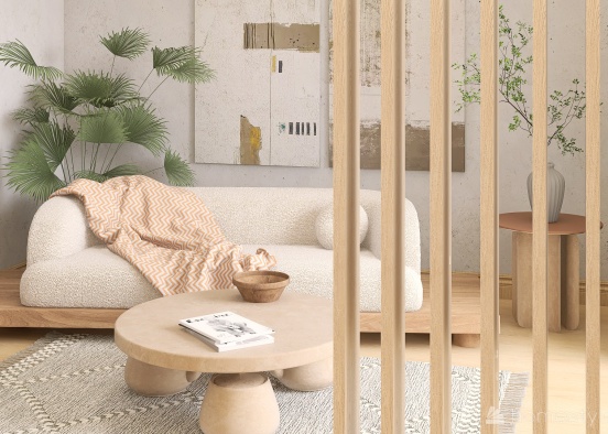 #MiniLoftContest-Tropical Bamboo Paradise Design Rendering