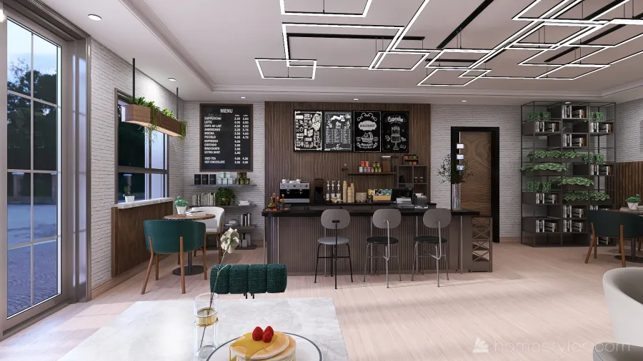 #CafeContest 3d design renderings