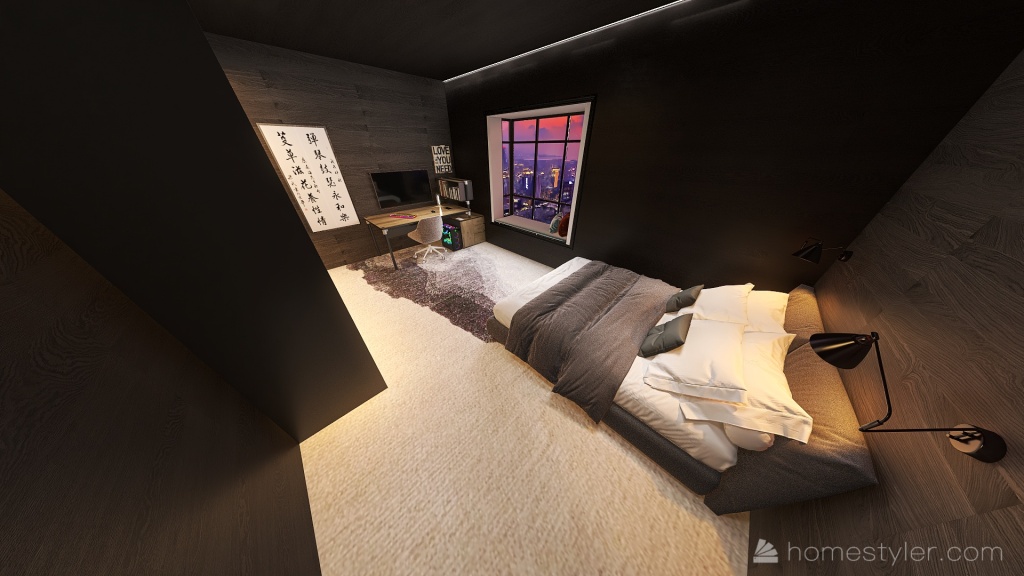 Camera dei sogni - Antinori Luca 3d design renderings