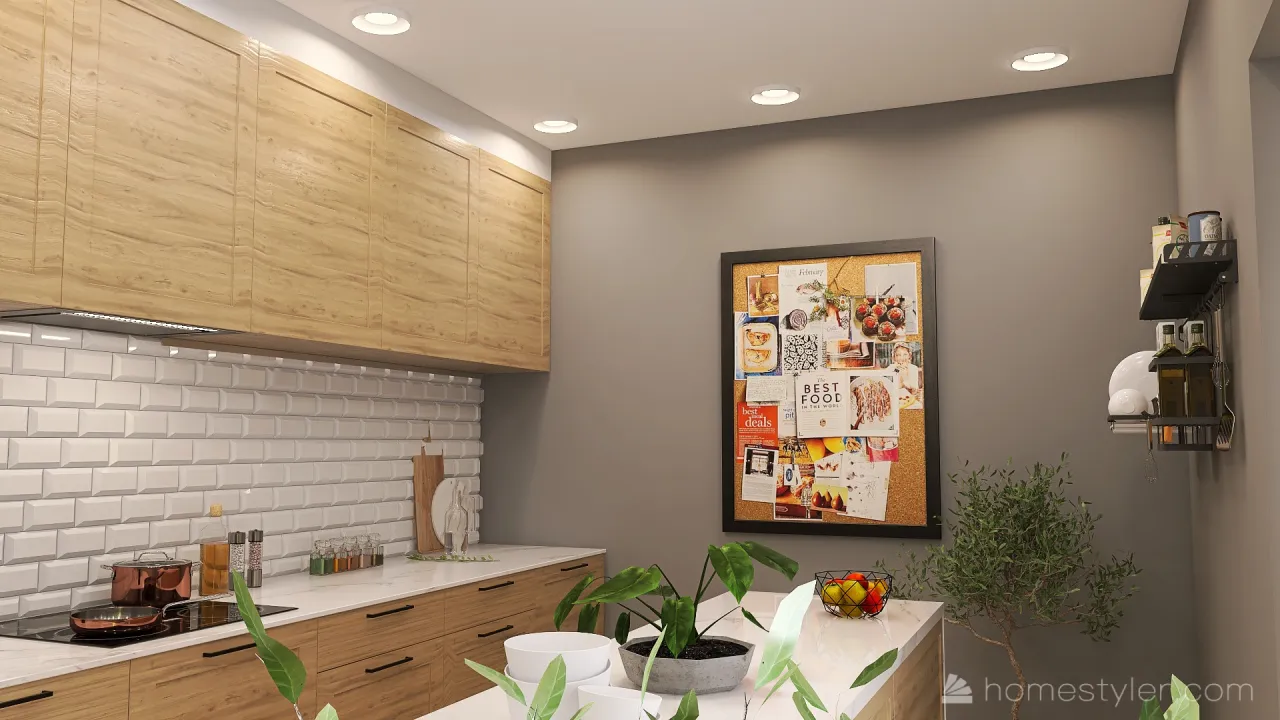 Kitchen 3d design renderings