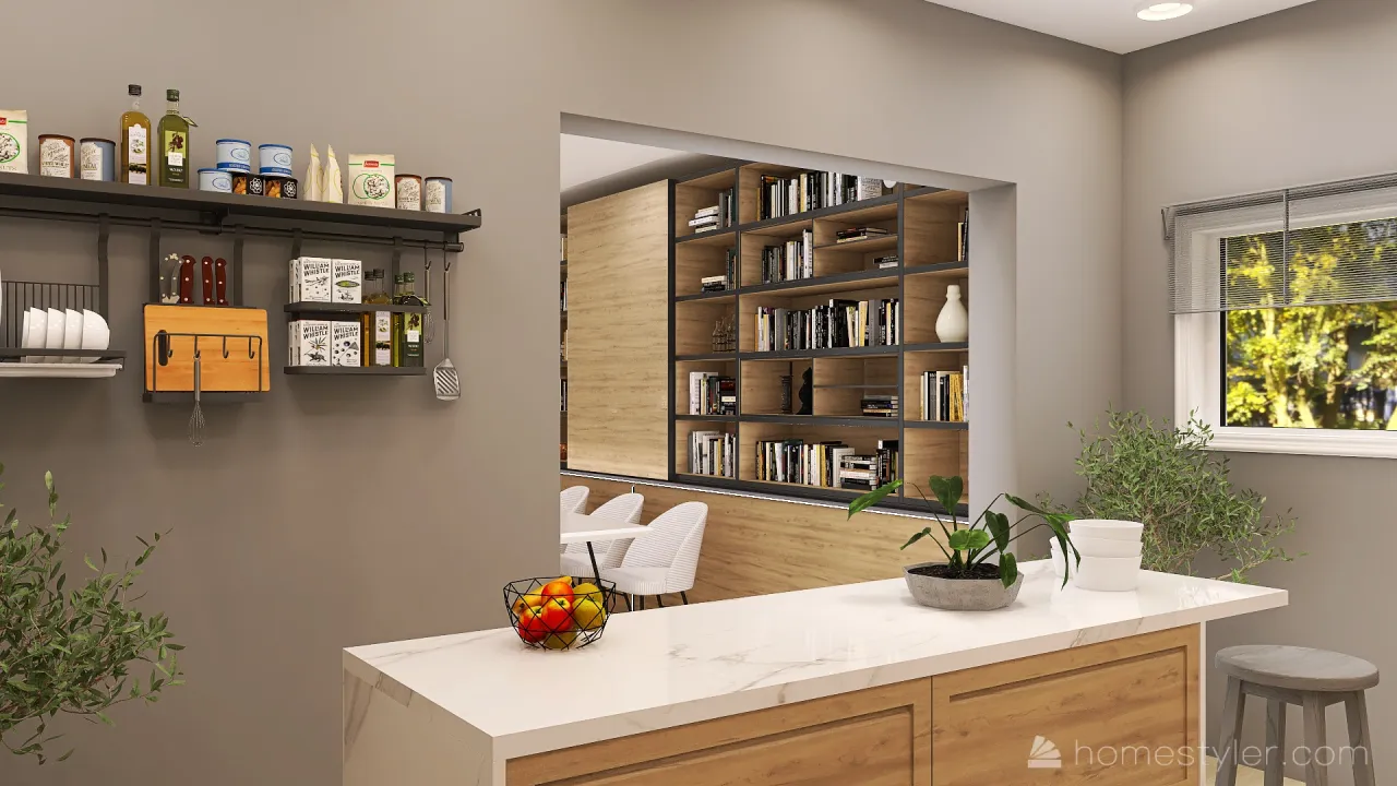 Kitchen 3d design renderings