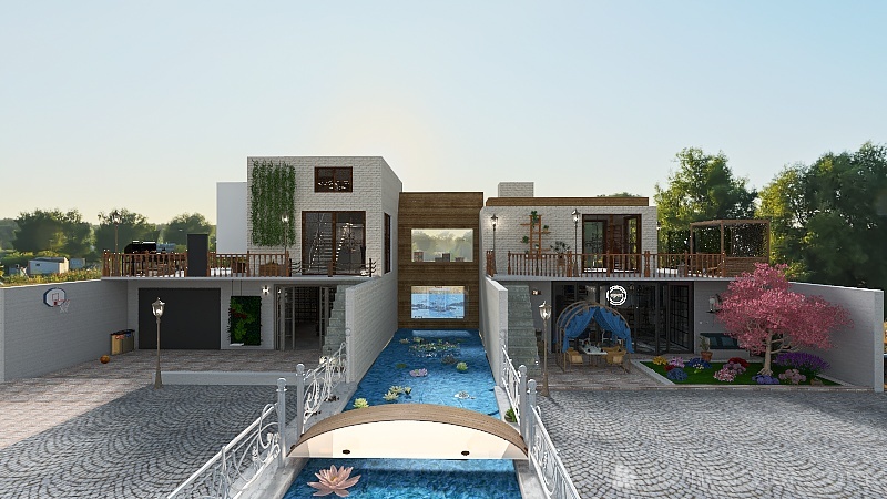 books & books 3d design renderings