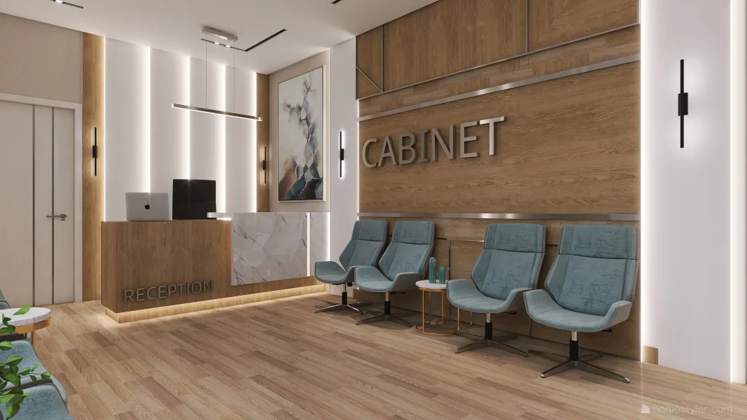 cabinet medical 3d design renderings