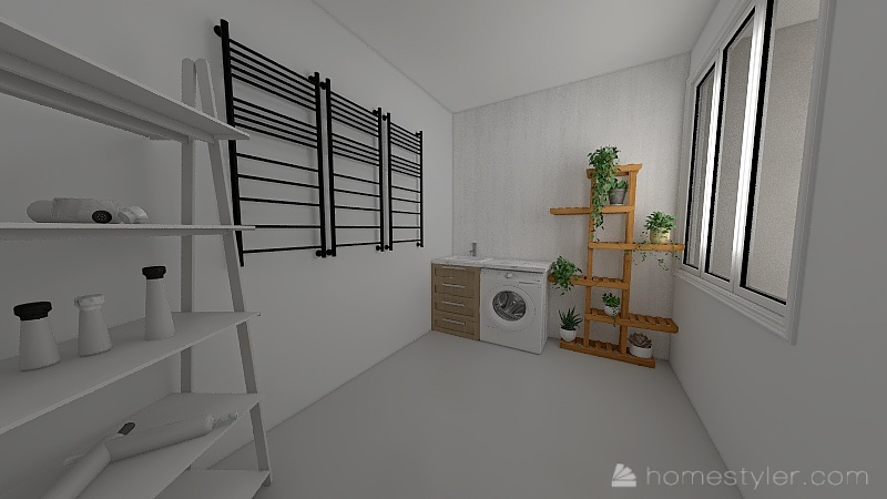 tiny japanese house 3d design renderings