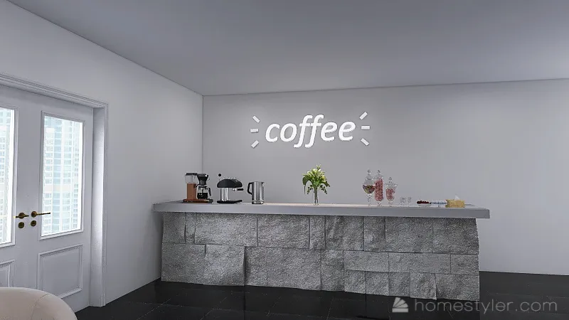 coffee 1 3d design renderings