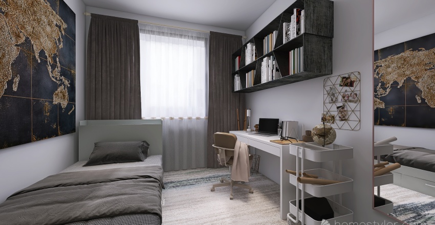 apartament deea 3d design renderings