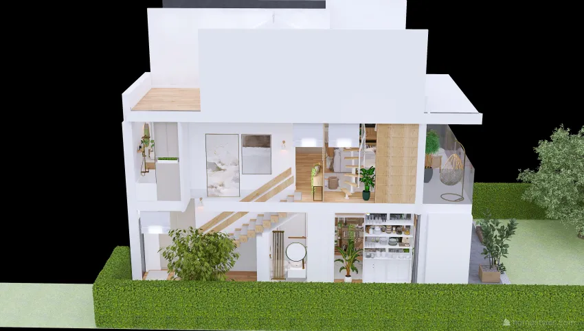 #TerracedHouse - Radomsko 192 3d design picture 180.27