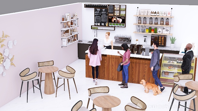 【System Auto-save】Cafe shop #CafeContest 3d design picture 114.49