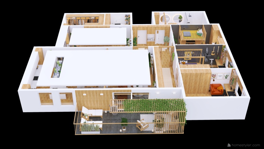 #Japaneese apartment 3d design picture 277.06