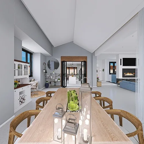 Office/Formal Dining Room 3d design renderings