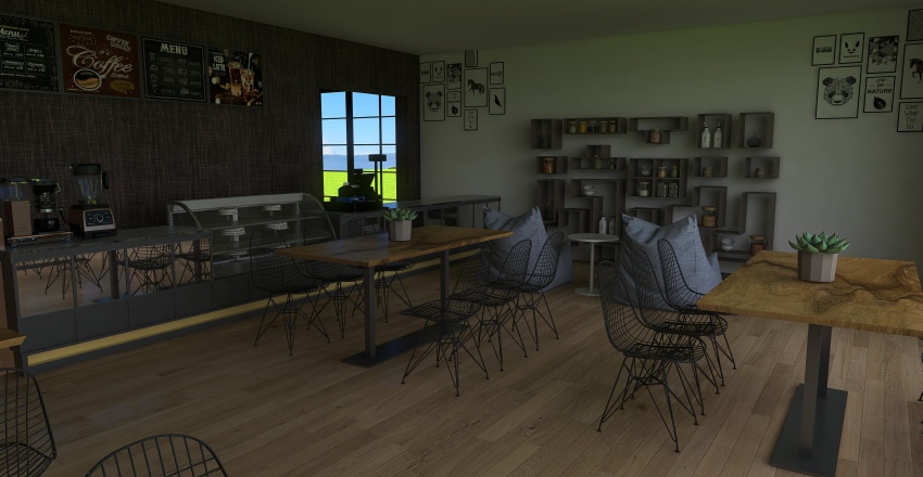 #CafeContest-BombayCafe 3d design renderings