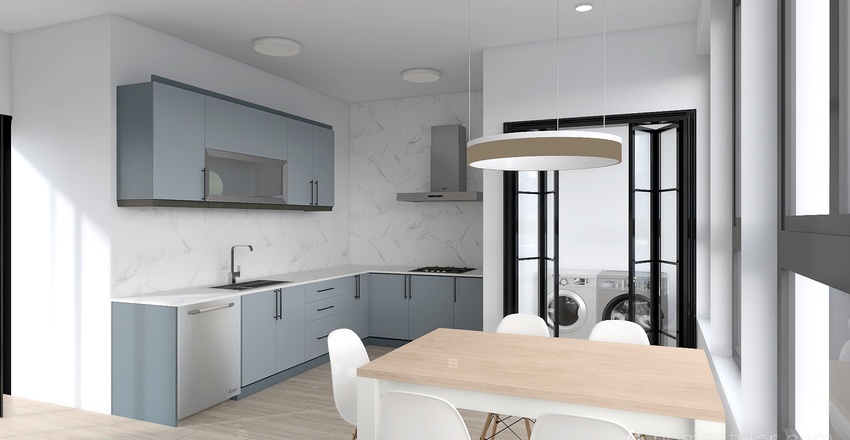 Cocina Escultor Alfonso Gabino 3d design renderings