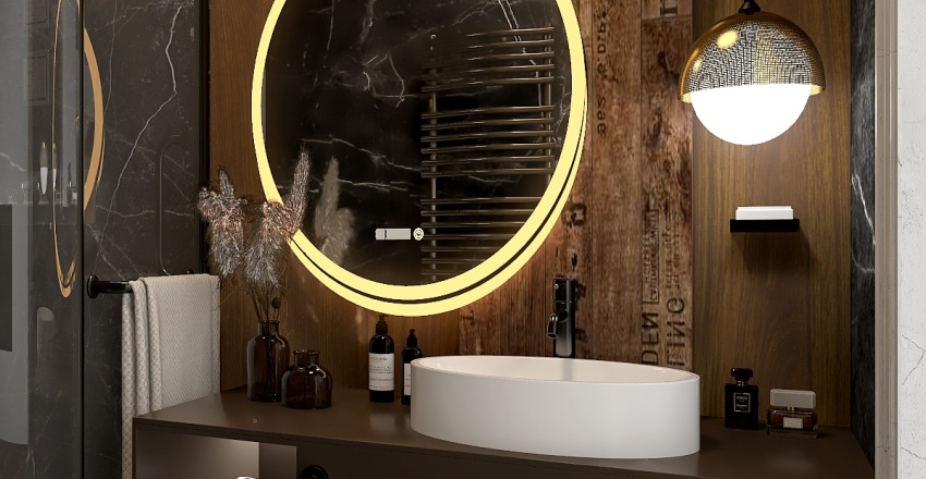 ванна кімната 3d design renderings