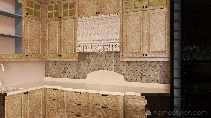 кухняэли 3d design renderings