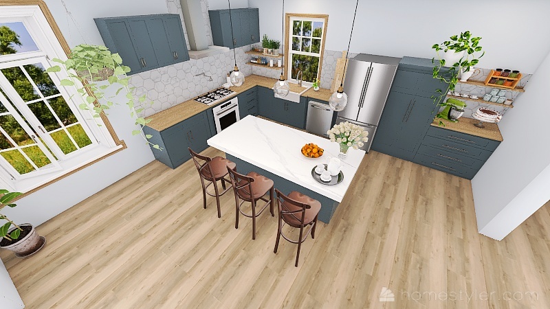 Alexa's Dream Kitchen 3d design picture 49.65