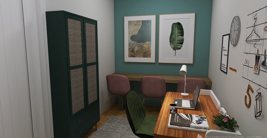Break Room 3d design renderings