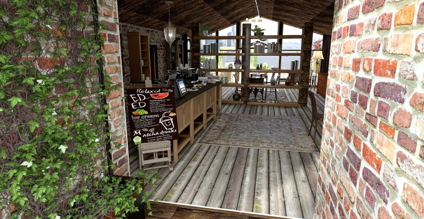 #cafe contest 3d design renderings