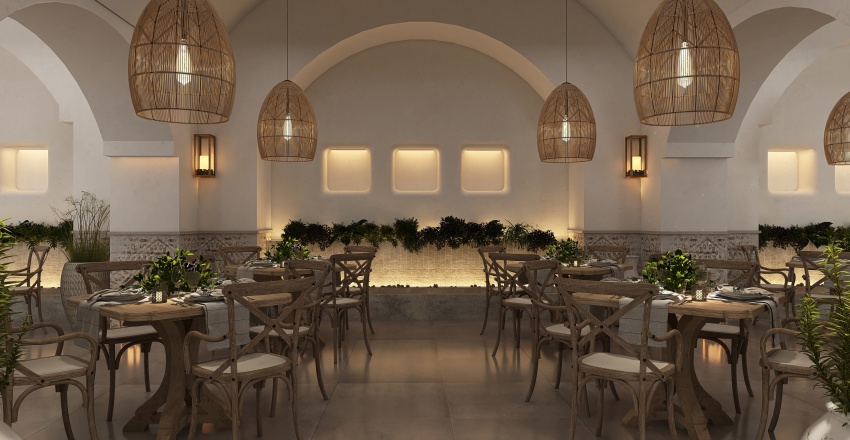 #CafeContest- Cafeteria restaurante Sol mediterráneo. 3d design renderings