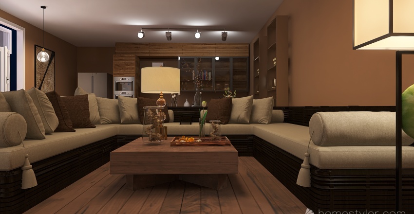#Ranch #FourBedroom #Bedroom #Open 3d design renderings