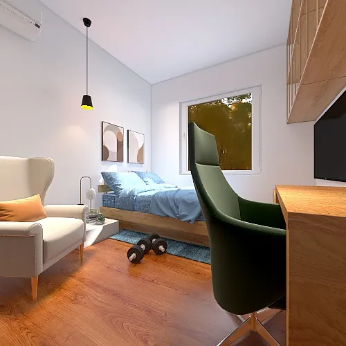 Apartamento FF 3d design renderings