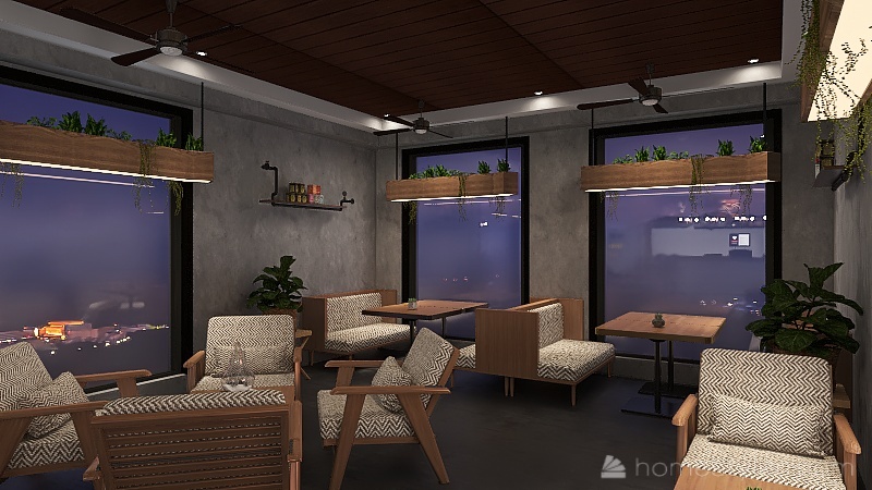 #CafeContest - Organic 3d design renderings