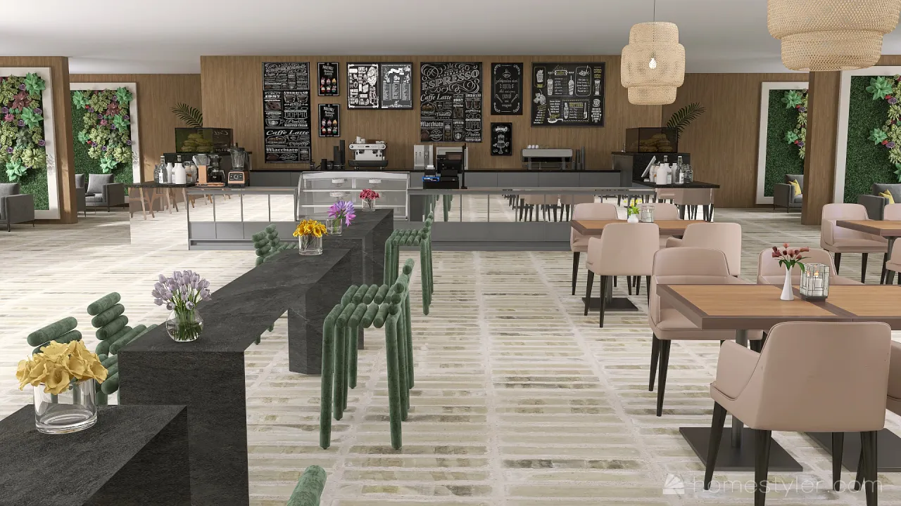 #CafeContest 3d design renderings