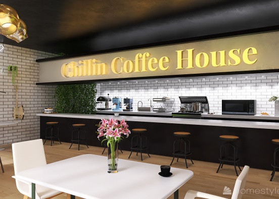 Chillin Coffee House #CafeContest Design Rendering
