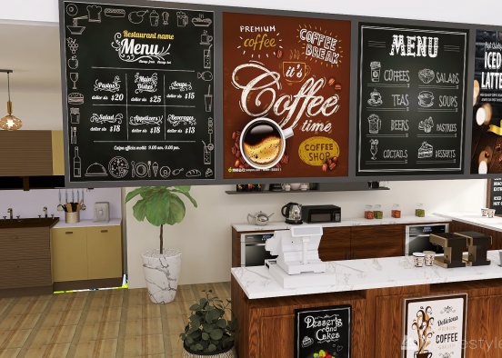 #CafeContest Coffee Point Design Rendering